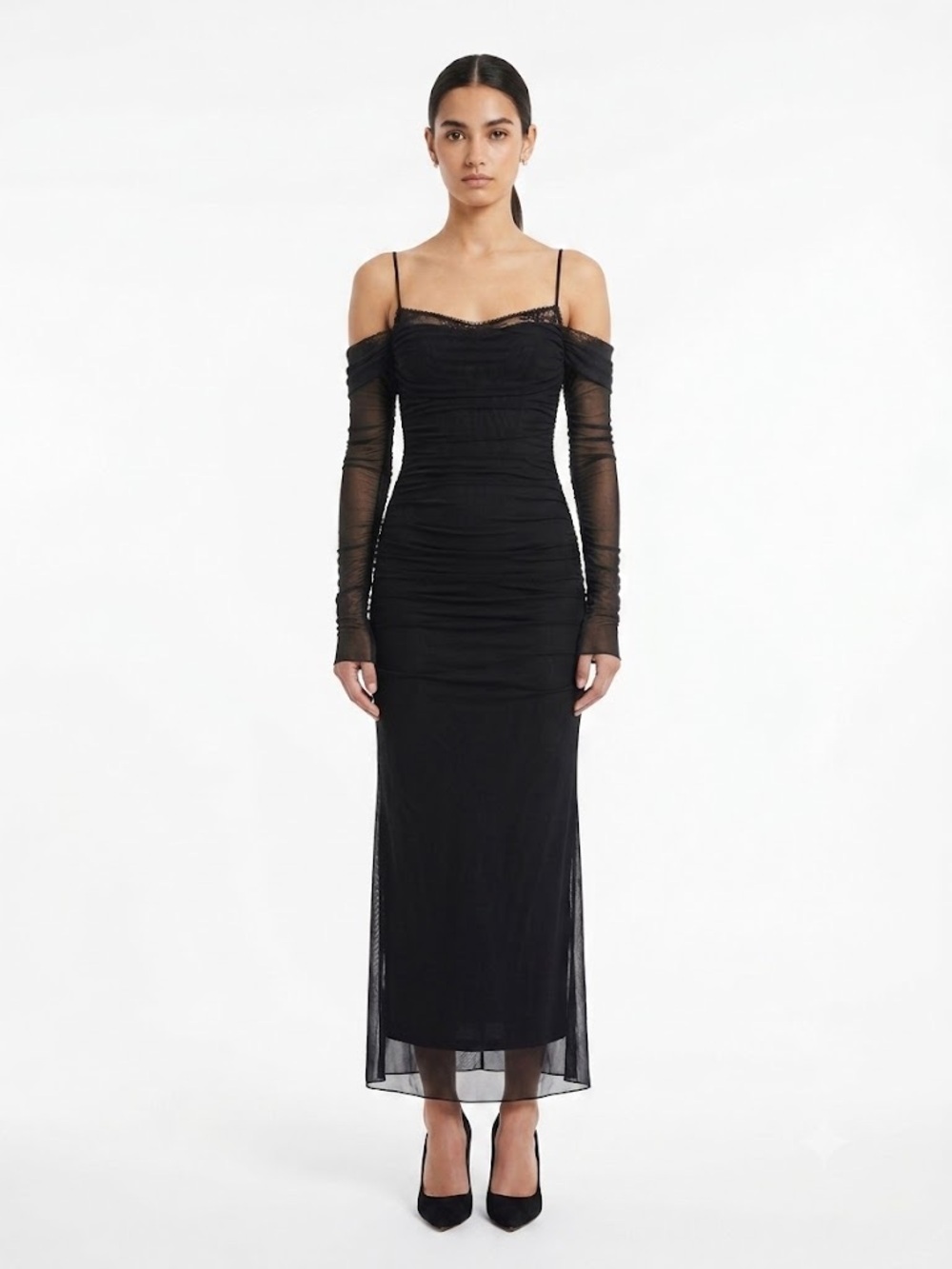 House of CB Katarina Black Dress